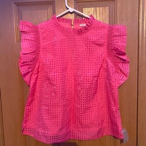 Pink boutique top